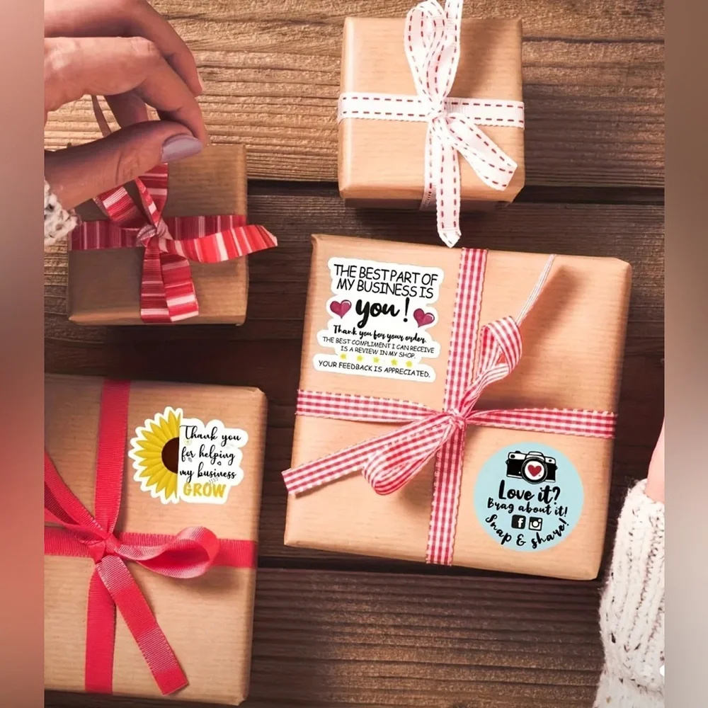 The Best Part of My Business Is You Thank You Stickers, 500 pcs